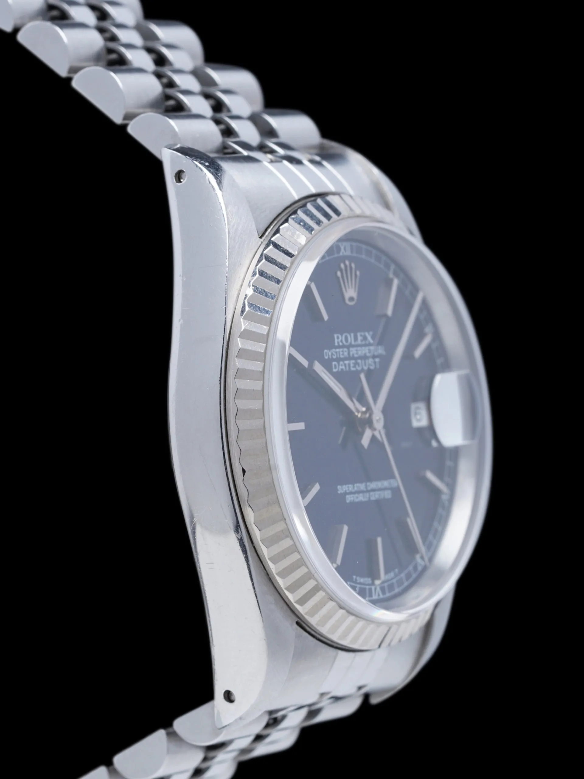 *Unpolished* 1991 Rolex Datejust (Ref. 16234) Blue Dial