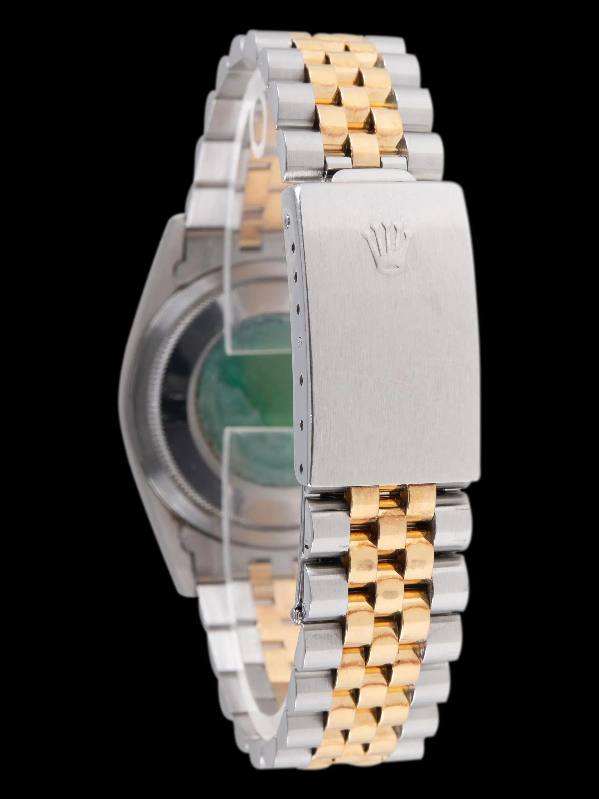 *Unpolished* 1993 Rolex Two-Tone Datejust (Ref. 16233) W/ Factory Diamond "Houndstooth" Dial