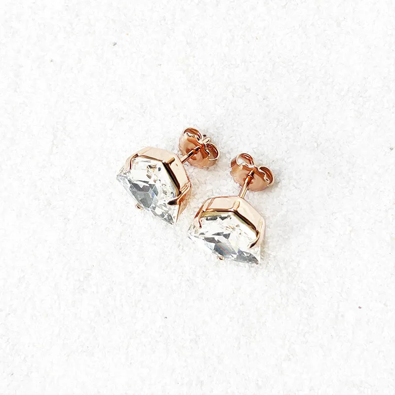 Vera Swarovski Stud Earrings