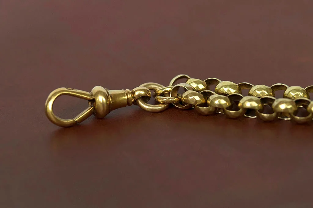Victorian 18k Long Chain Necklace