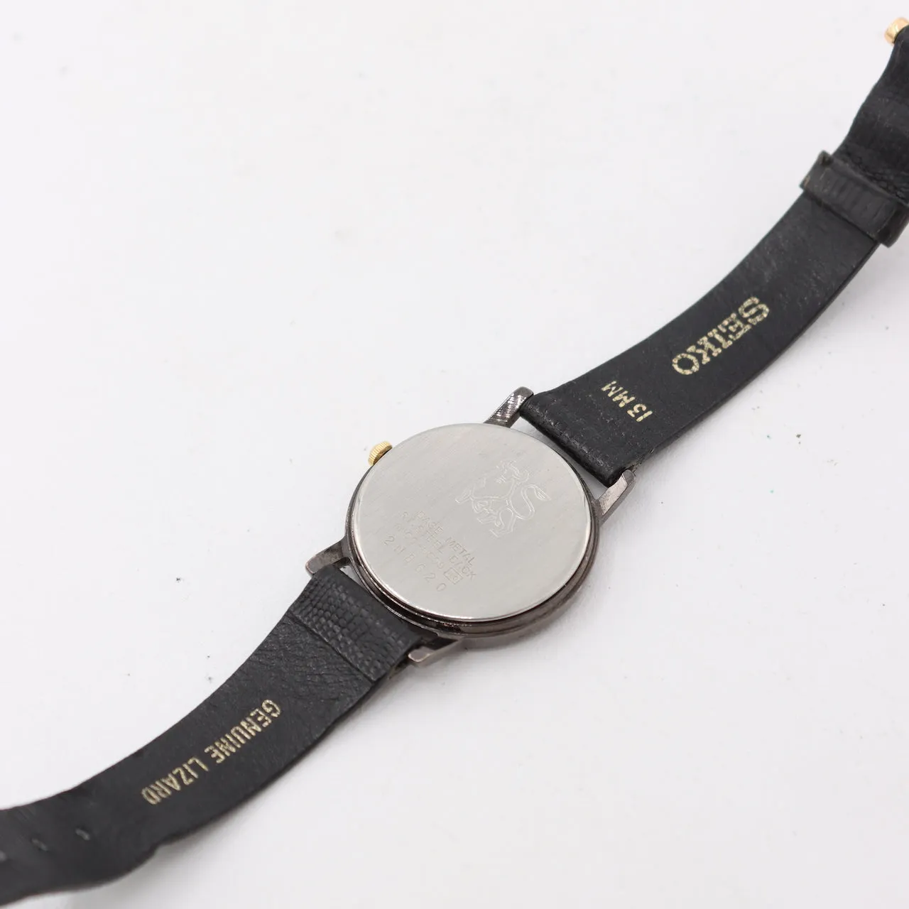 Vintage Seiko 1N00-0C99 Museum Style Ladies Quartz Wristwatch 1N00 Japan