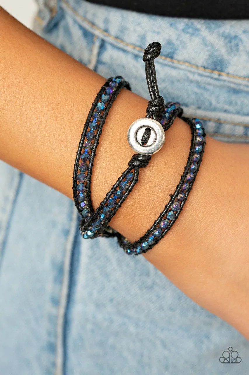 What Goes Around Multi Black Paparazzi Bracelet