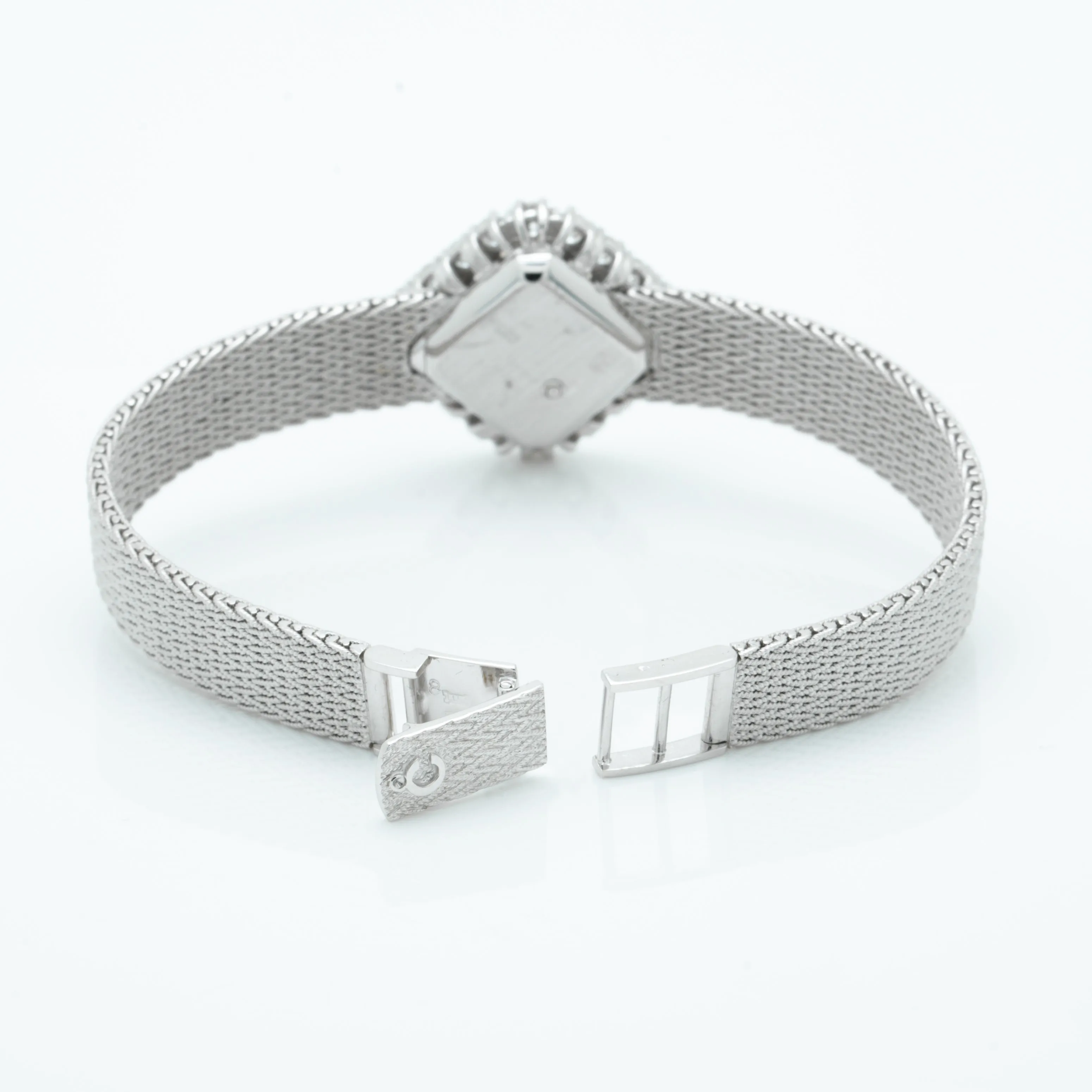 WHITE GOLD CHOPARD DIAMOND WATCH 5161
