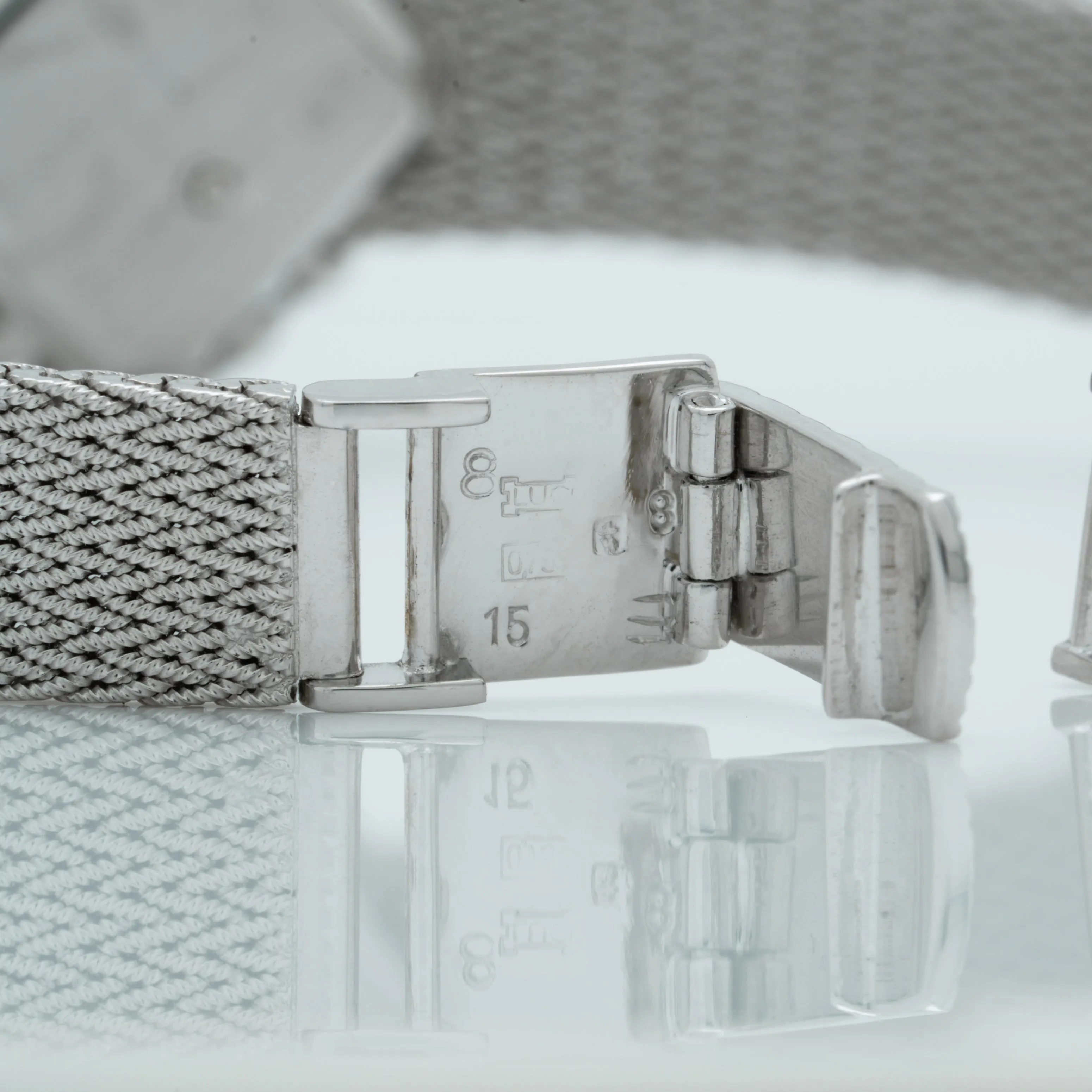 WHITE GOLD CHOPARD DIAMOND WATCH 5161
