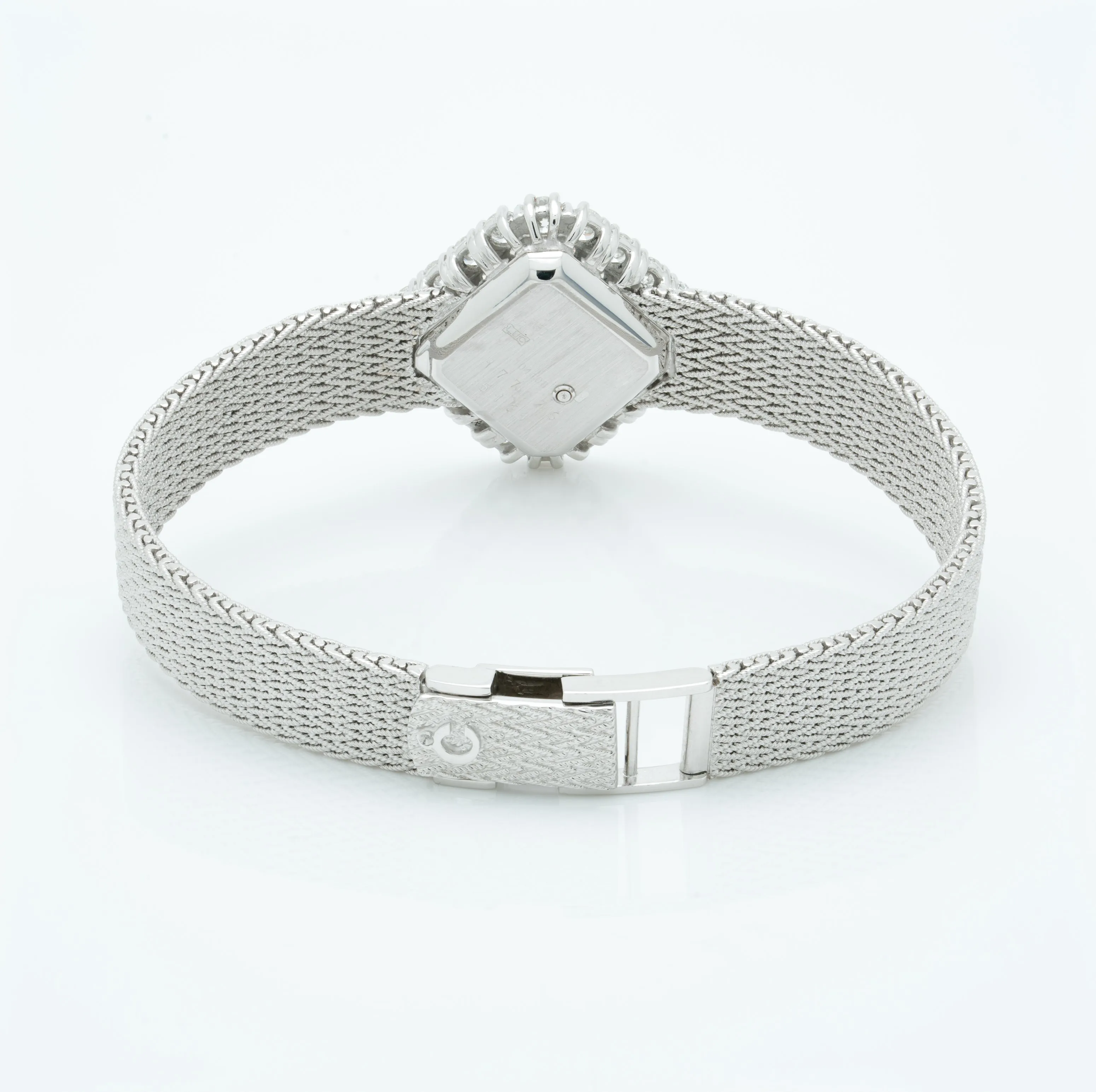 WHITE GOLD CHOPARD DIAMOND WATCH 5161