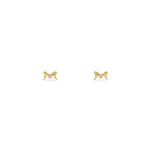 Winged Heart Stud Earrings (14K)