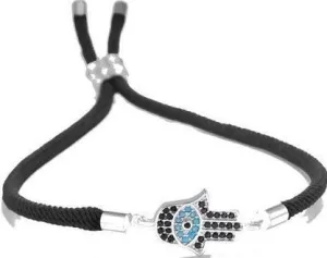 ZC20. Hamsa Hand w Evil Eye Protection Bracelets MULTI COLORS