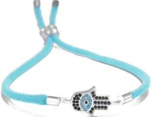 ZC20. Hamsa Hand w Evil Eye Protection Bracelets NEW!