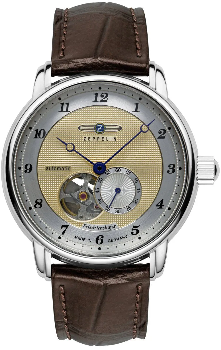 Zeppelin Friedrichshafen Automatic Open Heart Watch