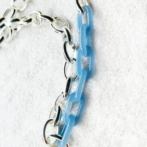 Zeus Chunky Silver Necklace