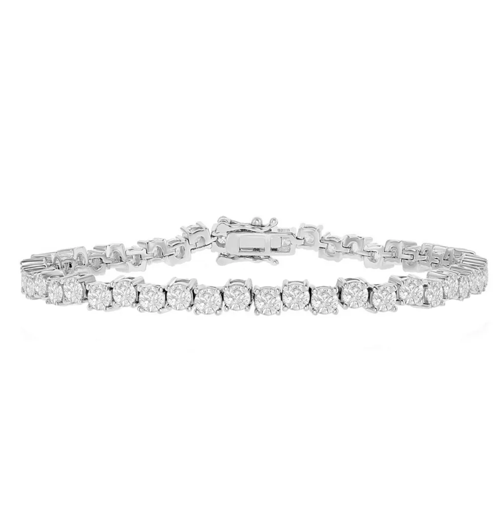 Zig-Zag Tennis Bracelet