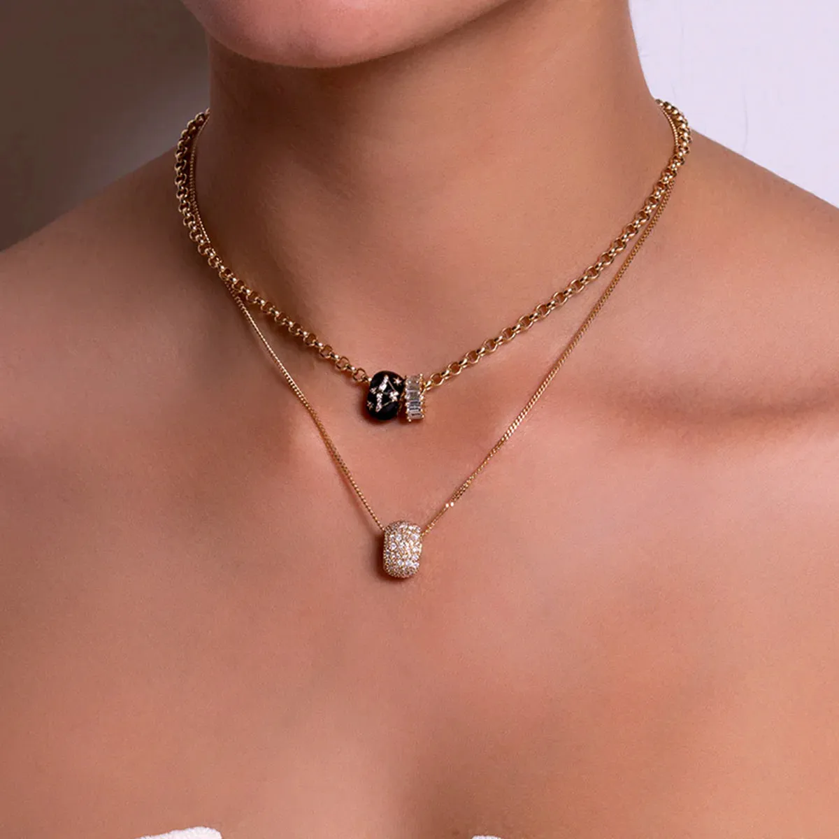 Zodiac Ceramic   Diamond Big Bead